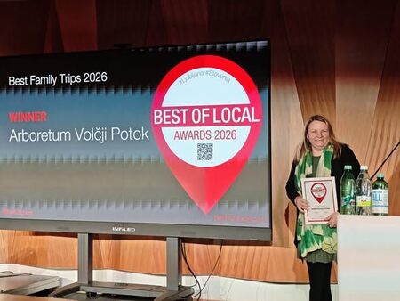 Veliki planini in Arboretumu Volčji Potok prestižni nagradi  (5)